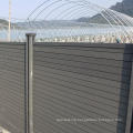 wood plastic composite wood  fence  for garden fence better than vinyl pvc fence